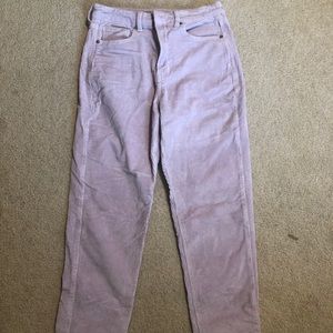 American Eagle corduroy mom jeans
